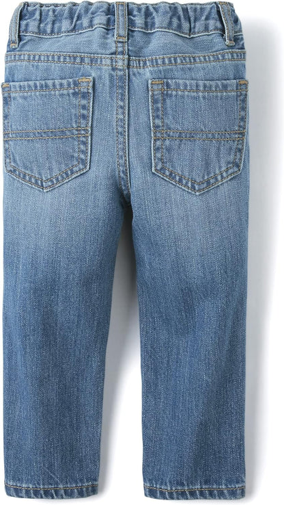 Baby Toddler Boys Basic Straight Leg Jeans